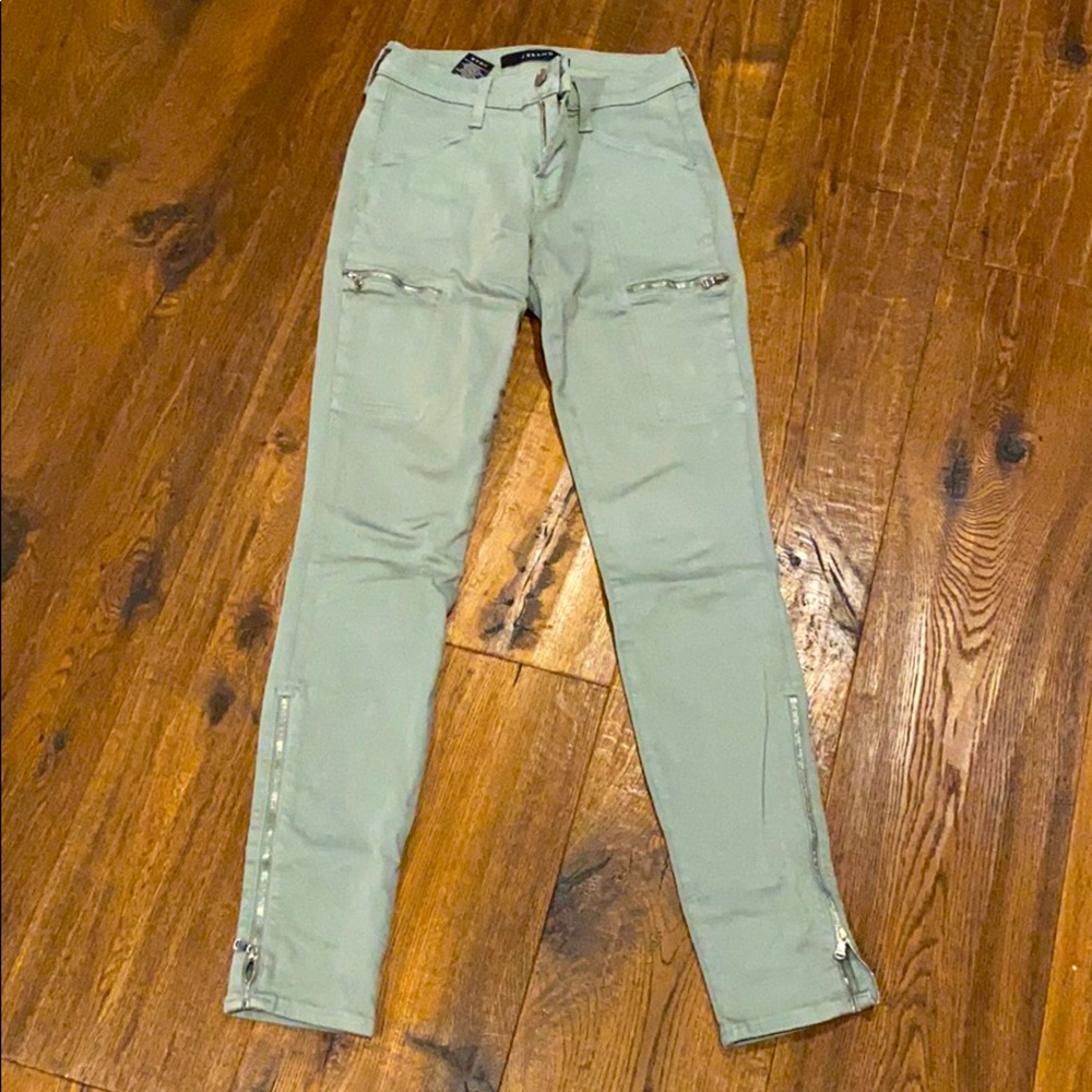 J Brand Green Cargo skinny Jeans/Pants